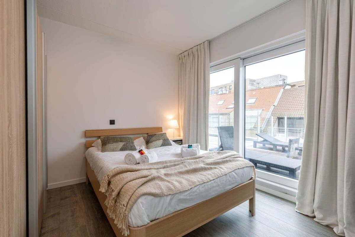 Huswell - Sunny Apartment In Knokke-Heist With Big Terrace Kültér fotó