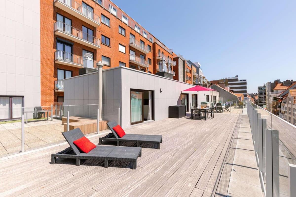 Huswell - Sunny Apartment In Knokke-Heist With Big Terrace Kültér fotó