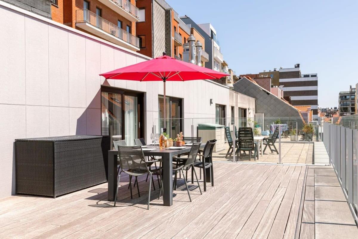 Huswell - Sunny Apartment In Knokke-Heist With Big Terrace Kültér fotó